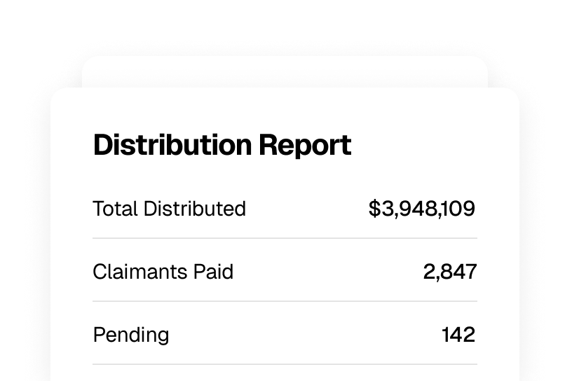 Audit-ready reporting