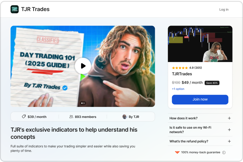 Product pages, out of the box